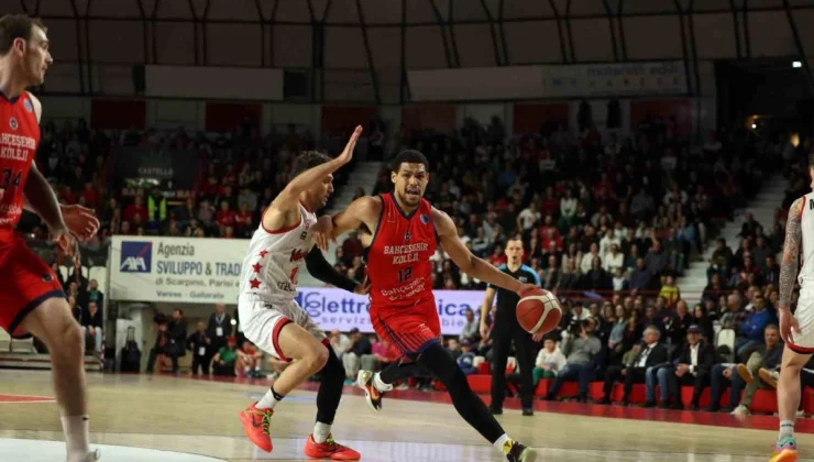 Bahçeşehir Koleji, Pallacanestro Varese’ye deplasmanda mağlup oldu