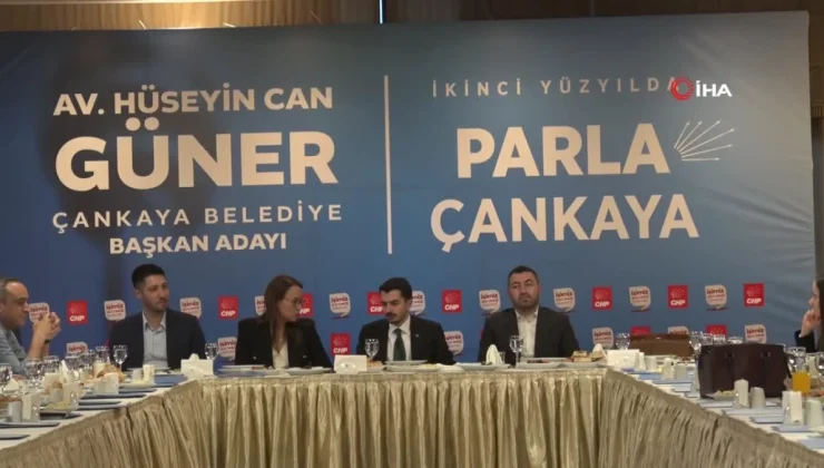 CHP Çankaya Belediye Başkan Adayı Güner’den ‘İkinci Yüzyılın Çankaya’ Projeleri