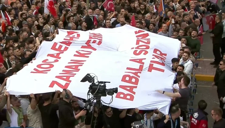 Erdoğan Kocaeli’de miting yaptı