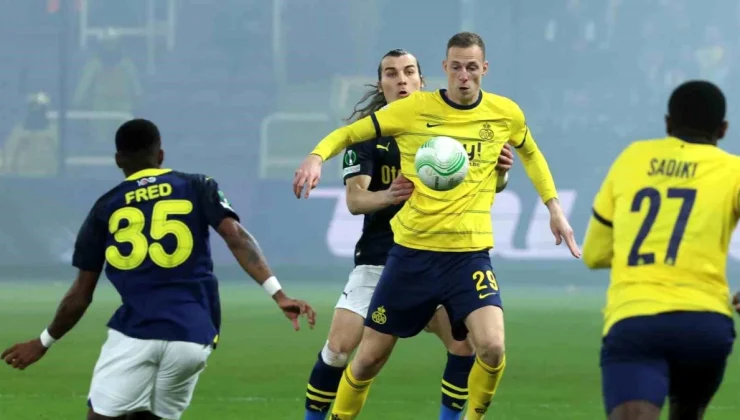 Fenerbahçe, deplasmanda Union Saint-Gilloise’i 1-0 yendi