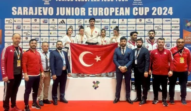 Türk sporcular Bosna Hersek’te Gençler Judo Avrupa Kupası’nda 12 madalya kazandı