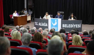 Aliağa Belediye Meclisi 2024-2029 dönemi için toplandı