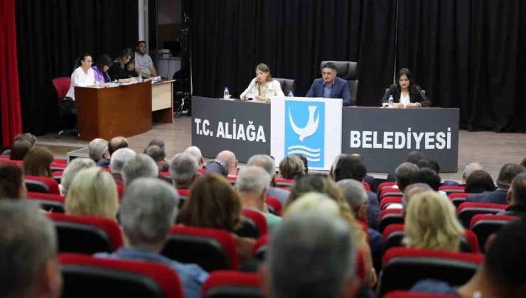 Aliağa Belediye Meclisi 2024-2029 dönemi için toplandı