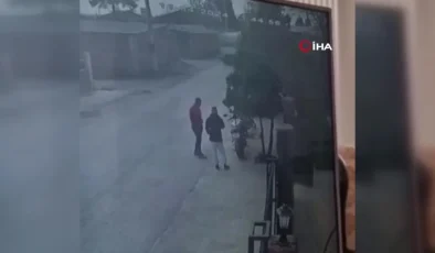 Çalıntı motosiklet ile gelen hırsız, başka bir motosiklet çaldı