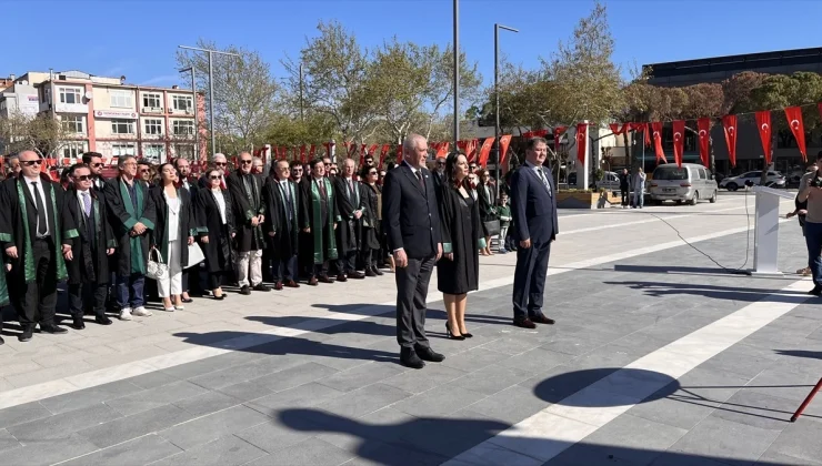 Çanakkale’de Avukatlar Günü Töreni Düzenlendi