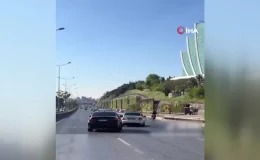 D100 Karayolunda makas atarak trafik akışını tehlikeye düşüren şahıslar yakalandı