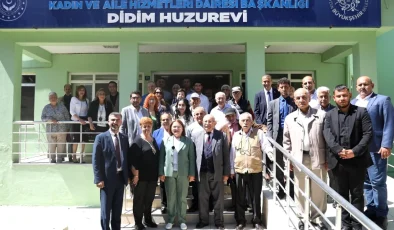 Didim Belediye Başkanı Hatice Gençay, Ramazan Bayramı’nda huzurevi sakinlerini ziyaret etti