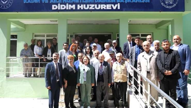 Didim Belediye Başkanı Hatice Gençay, Ramazan Bayramı’nda huzurevi sakinlerini ziyaret etti