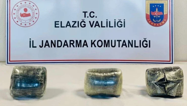 Elazığ’da 9 Kilogram Esrar Ele Geçirildi, 2 Şüpheli Yakalandı