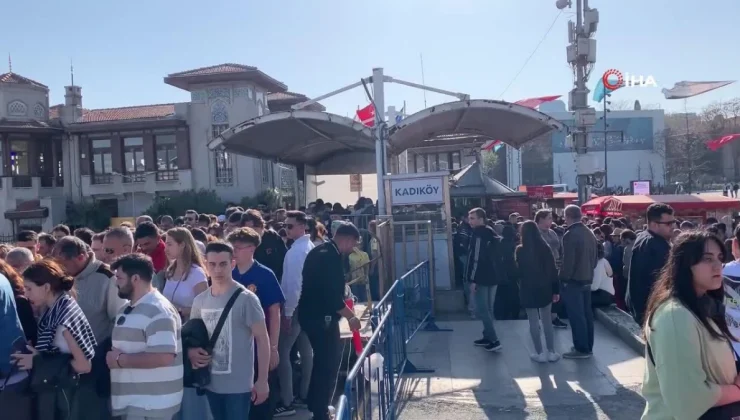 İstanbul’da sahillerde bayram yoğunluğu