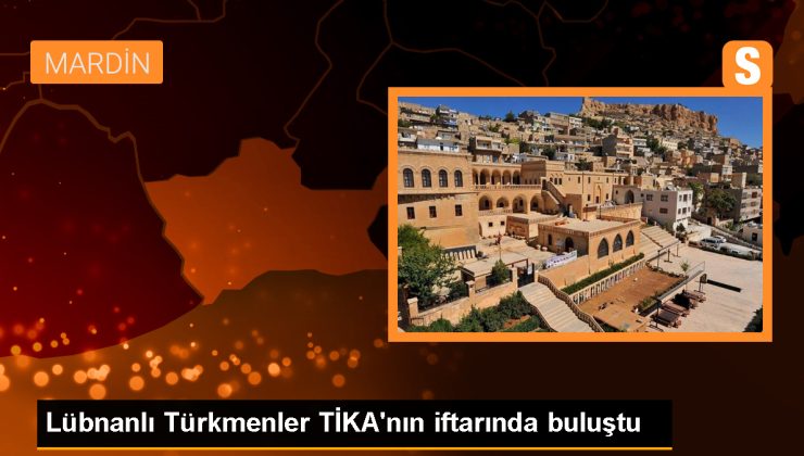 TİKA, Lübnan’ın Türkmen kasabasında iftar programı düzenledi