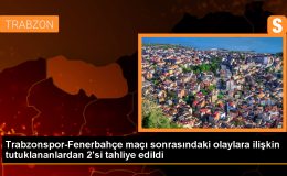 Trabzonspor-Fenerbahçe Maçı Sonrası Tutuklanan 2 Kişi Tahliye Edildi