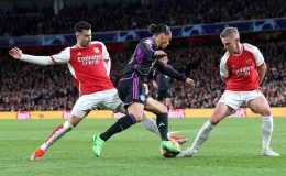 UEFA Şampiyonlar Ligi’nde Real Madrid ve Arsenal berabere kaldı