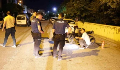 Aksaray’da Çalıntı Motosikletle Kovalamaca