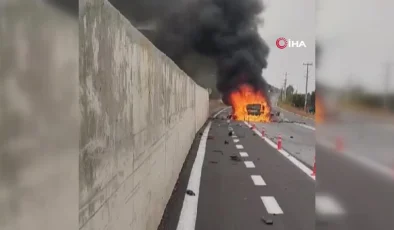 Antalya’da otomobil yangınında hayatını kaybeden Polonyalı turistlerin kimlikleri belli oldu