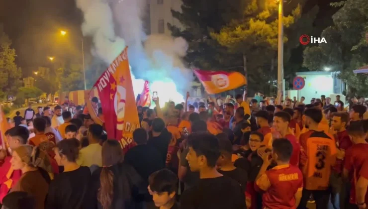 Diyarbakır, Şırnak ve Mardin’de Galatasaray’ın şampiyonluğu kutlandı