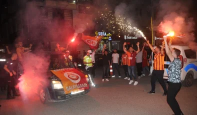 Galatasaray’ın şampiyonluğu Diyarbakır, Bingöl, Batman, Mardin, Siirt, Şırnak ve Elazığ’da kutlandı