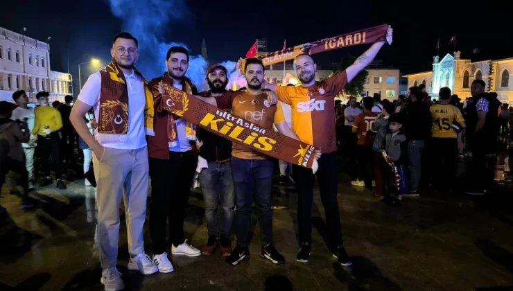 Galatasaray’ın şampiyonluğu Kilis’te coşkuyla kutlandı