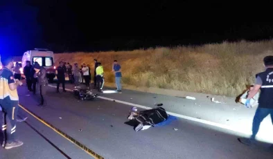 Gaziantep’te motosiklet kazasında 2 genç hayatını kaybetti