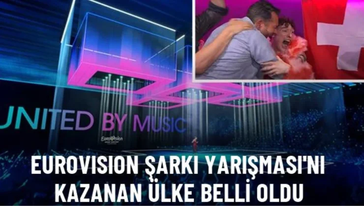 İsviçreli Nemo Eurovision Şarkı Yarışması’nda birinci oldu