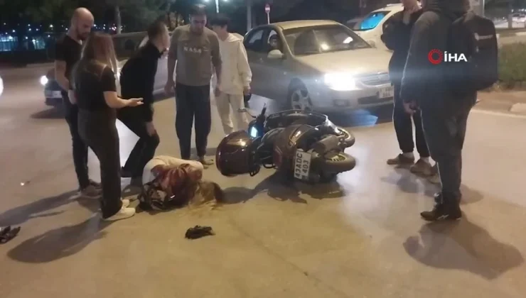 Kütahya’da otomobil ile motosiklet çarpıştı: 1 yaralı