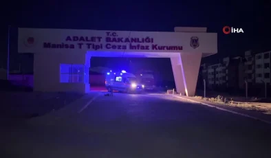 Manisa T Tipi Cezaevinde Yangın: 1 Kişi Ağır Yaralandı, 4 Kişi Dumandan Etkilendi