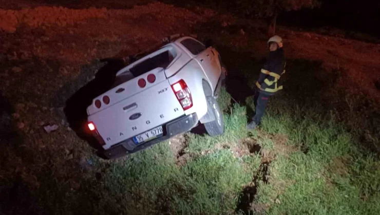 Mardin Derik’te Kamyonet Devrildi: 1’i Çocuk 3 Kişi Yaralandı