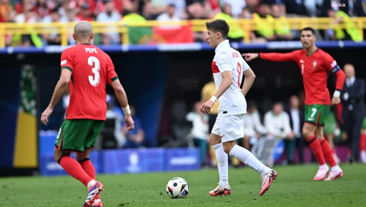 Avrupa Futbol Şampiyonası’nda Türkiye Portekiz’e 3-0 yenildi