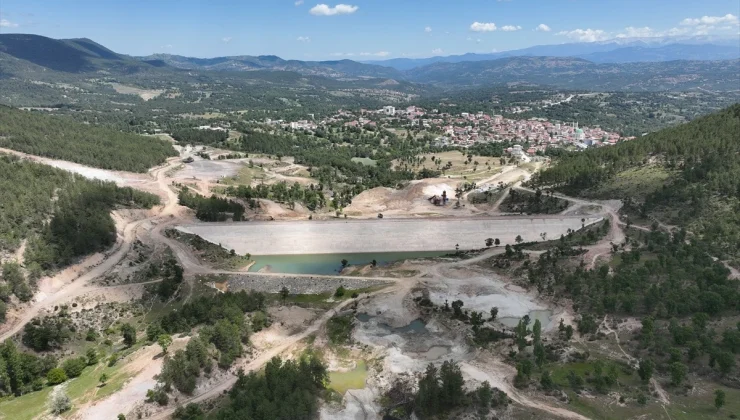 Bursa’da Kocadere Göleti yapım çalışmaları hızla devam ediyor