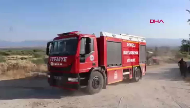 Denizli’de Arı Yetiştiricisinin Tütsü Ateşi Ormana Sıçradı