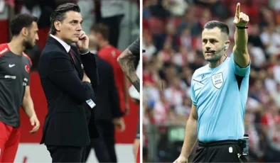 Vincenzo Montella, maçın hakemini topa tuttu: Onun yüzünden takımımız zarar görüyor