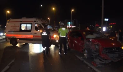 Avcılar’da Zincirleme Kaza: 1 Yaralı