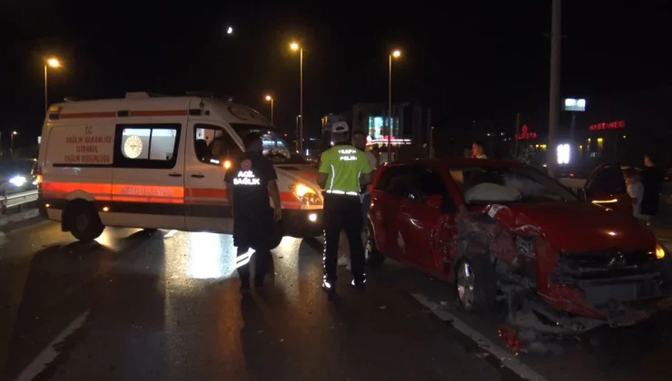 Avcılar’da Zincirleme Kaza: 1 Yaralı