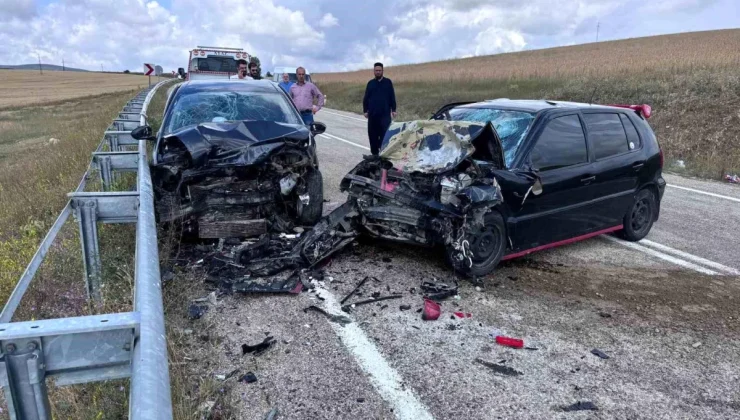 Bayburt’ta Trafik Kazası: 5 Kişi Yaralandı