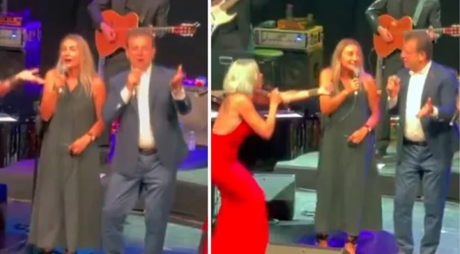 Ekrem İmamoğlu ve Dilek İmamoğlu, Pink Martini Konserinde Şarkı Söyledi