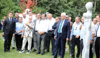 İBB Başkanı Ekrem İmamoğlu Beykoz’un köylerinde projeleri inceledi