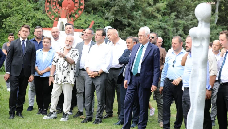 İBB Başkanı Ekrem İmamoğlu Beykoz’un köylerinde projeleri inceledi