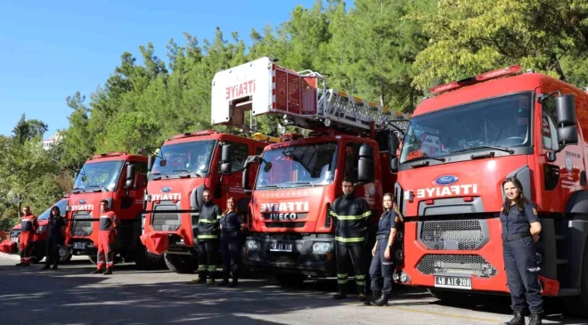 Muğla Büyükşehir Belediyesi İtfaiye ve Vektörle Mücadele Ekiplerine 76 Yeni Araç Alacak