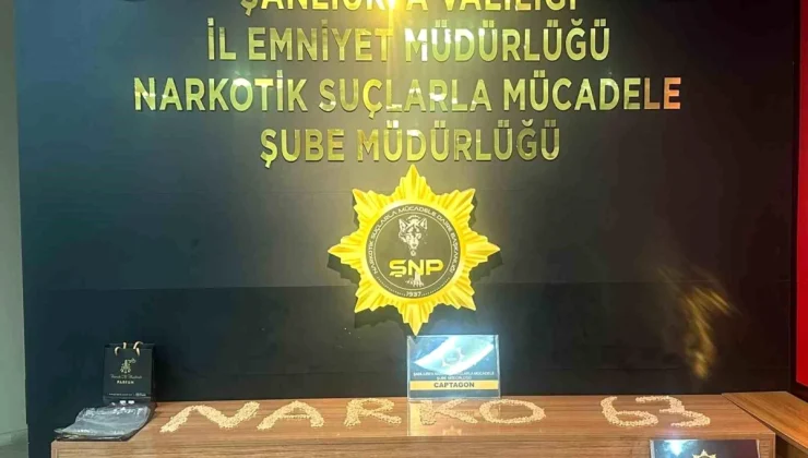 Şanlıurfa’da 6 Bin Adet Uyuşturucu Hap Ele Geçirildi