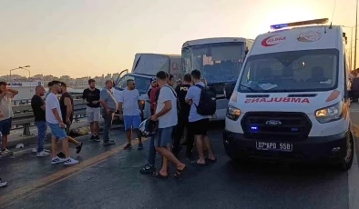 Antalya’da Tur Midibüsü Kazası: 1 Ölü, 4 Yaralı