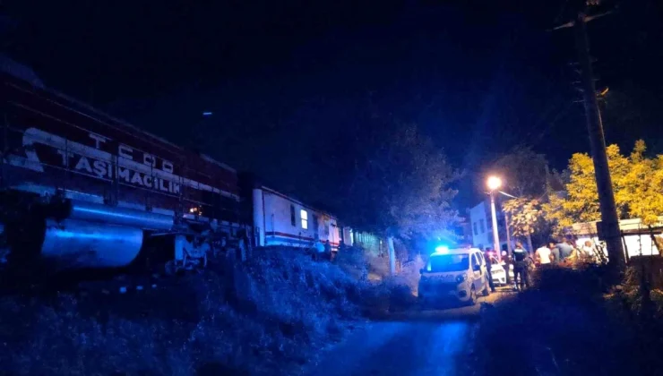 Manisa’da tren kazası: 2 kardeş yaralandı