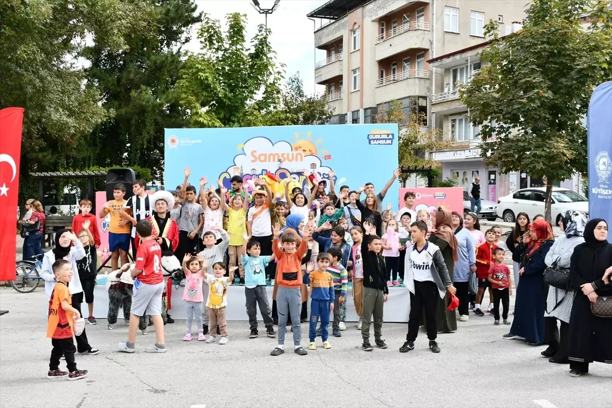 Ladik’te Çocuk Şenliği Coşkuyla Gerçekleşti