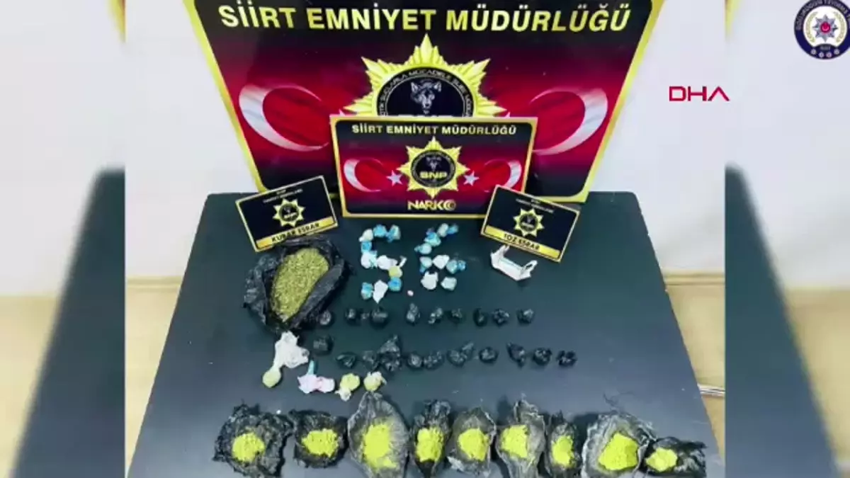 Siirt’te Uyuşturucu Operasyonu: Bir Kişi Tutuklandı