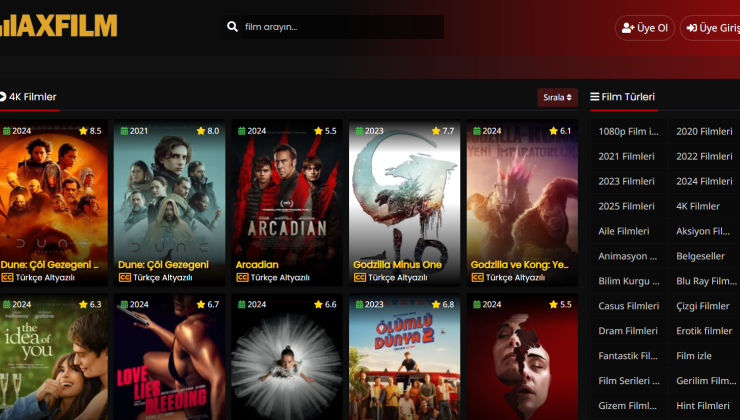 Türkiye’nin En Çok İzlenen Film Sitesi Max Film