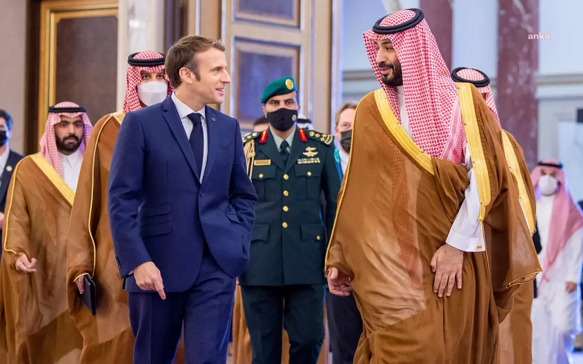 Macron ve Selman’dan Ortaklık Anlaşması